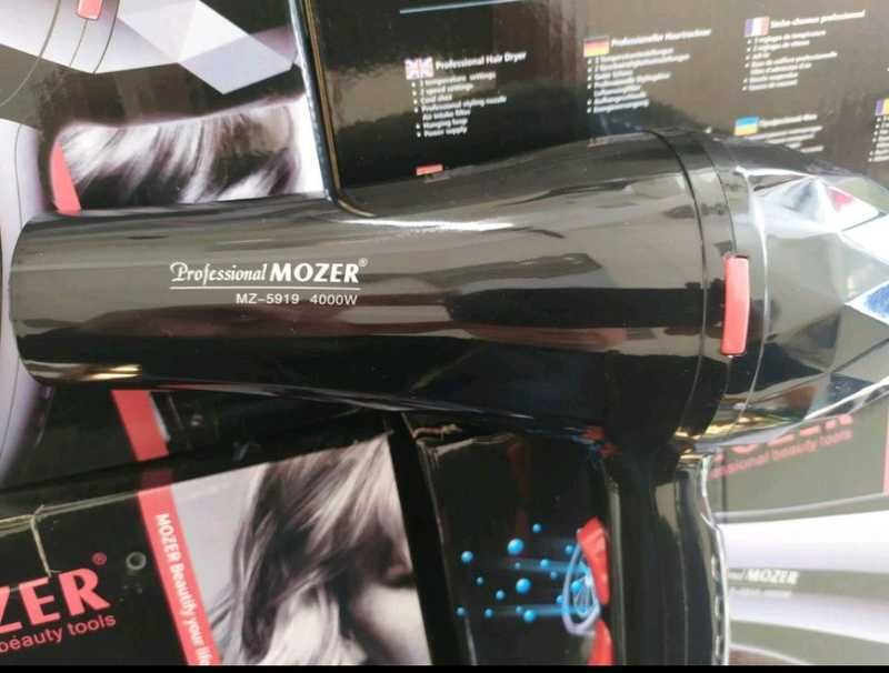 Фен для волос Mozer MZ 5919 4000 Вт, 3 степени нагрева Мозер