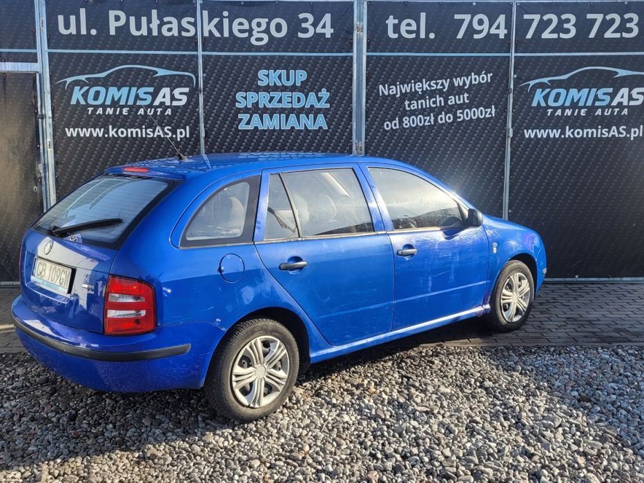 Skoda Fabia Mk1 1.4 benzyna * Pełen plac tanich aut * Bydgoszcz *