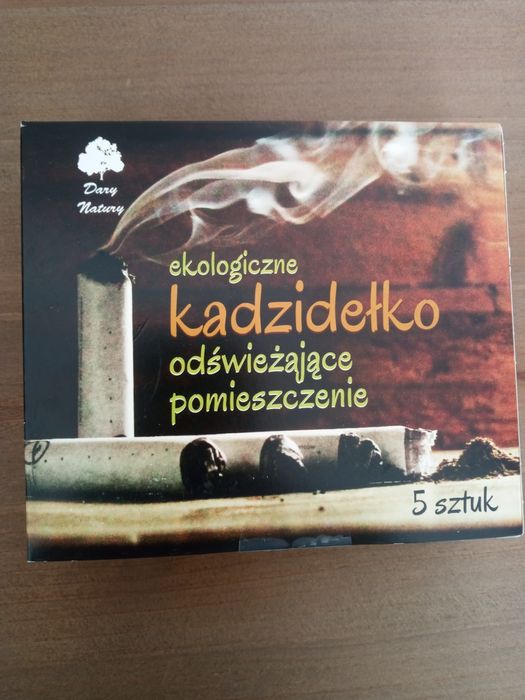 Ekologiczne kadzidełko odświeżające powietrze.