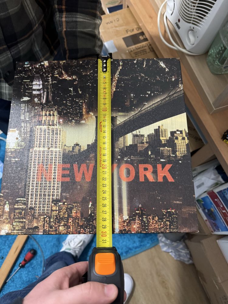 Quadro New York com Luz