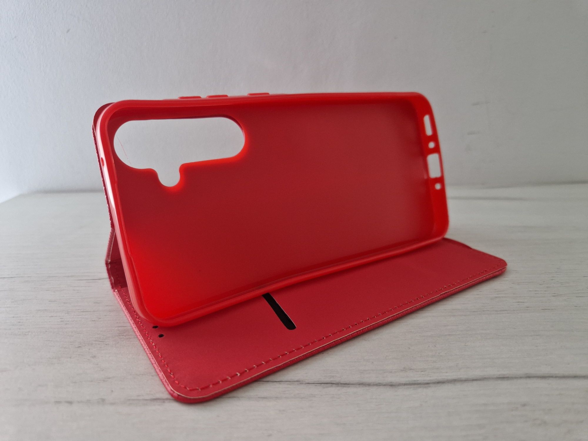 Kabura Smart Book MAGNET do SAMSUNG GALAXY A35 Czerwona