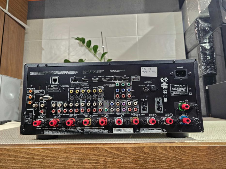AV-ресивер Onkyo TX-NR 807 Дефект!