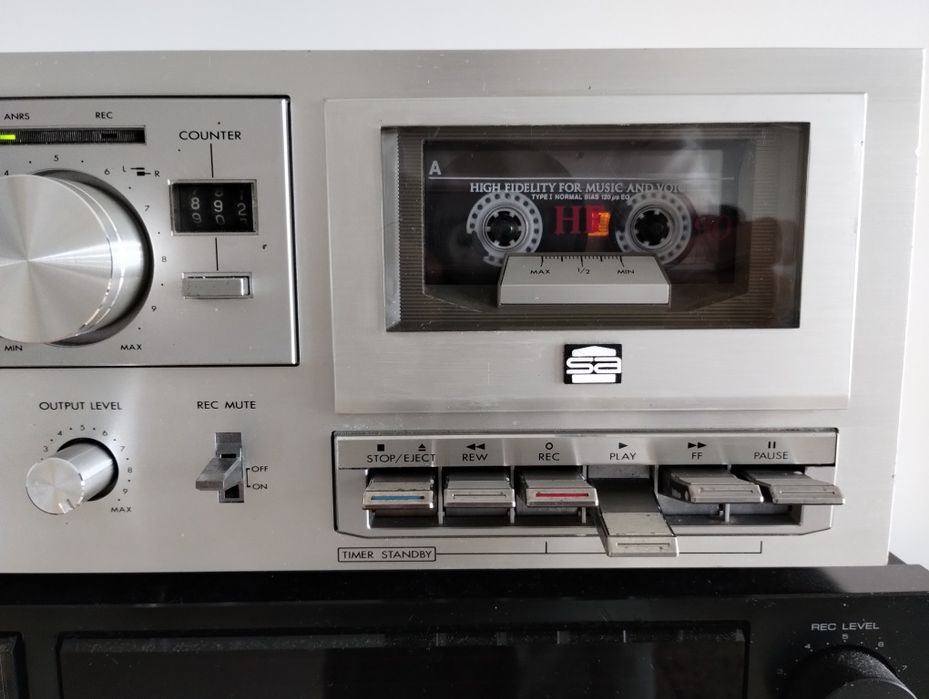 Magnetofon deck vintage JVC KD-A3 działający