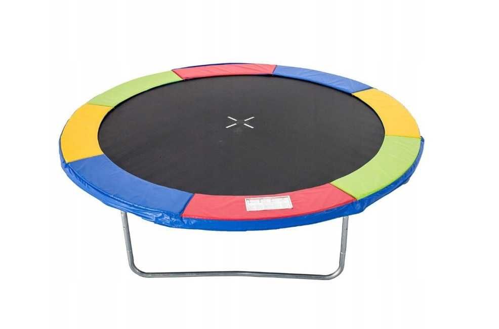 Osłona do sprężyn trampoliny tęczowa Arebos 244 cm