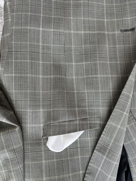 Garnitur ślubny, krata, LAVARD