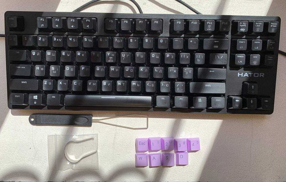 HATOR Rockfall EVO Black TKL Optical