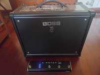 Boss Katana 50 MK2 e Pedaleira Airstep Kat