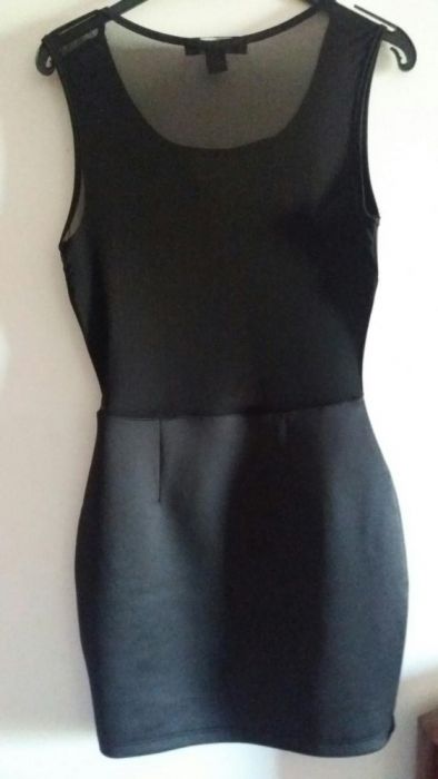 Vestido justo Preto da new yorker