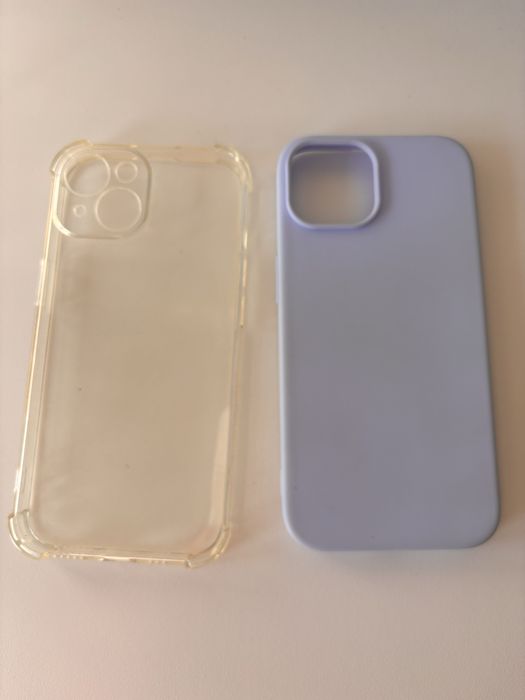 Lote de capas Iphone 15 + 3 protetores ecrã