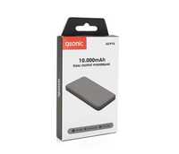 Powerbank ASONIC AS-P10 10000mAh, Output 2USB, Black, (215g), Blister