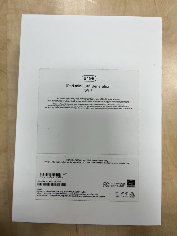 Apple iPad Mini 6/64. Обмін на iPad Mini 7/128.