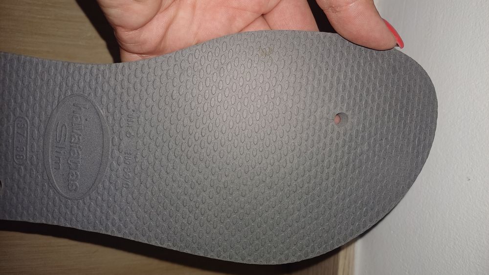 Solas havaianas slim (novas) - 37/38