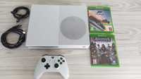 Xbox One S 500GB + 2 gry