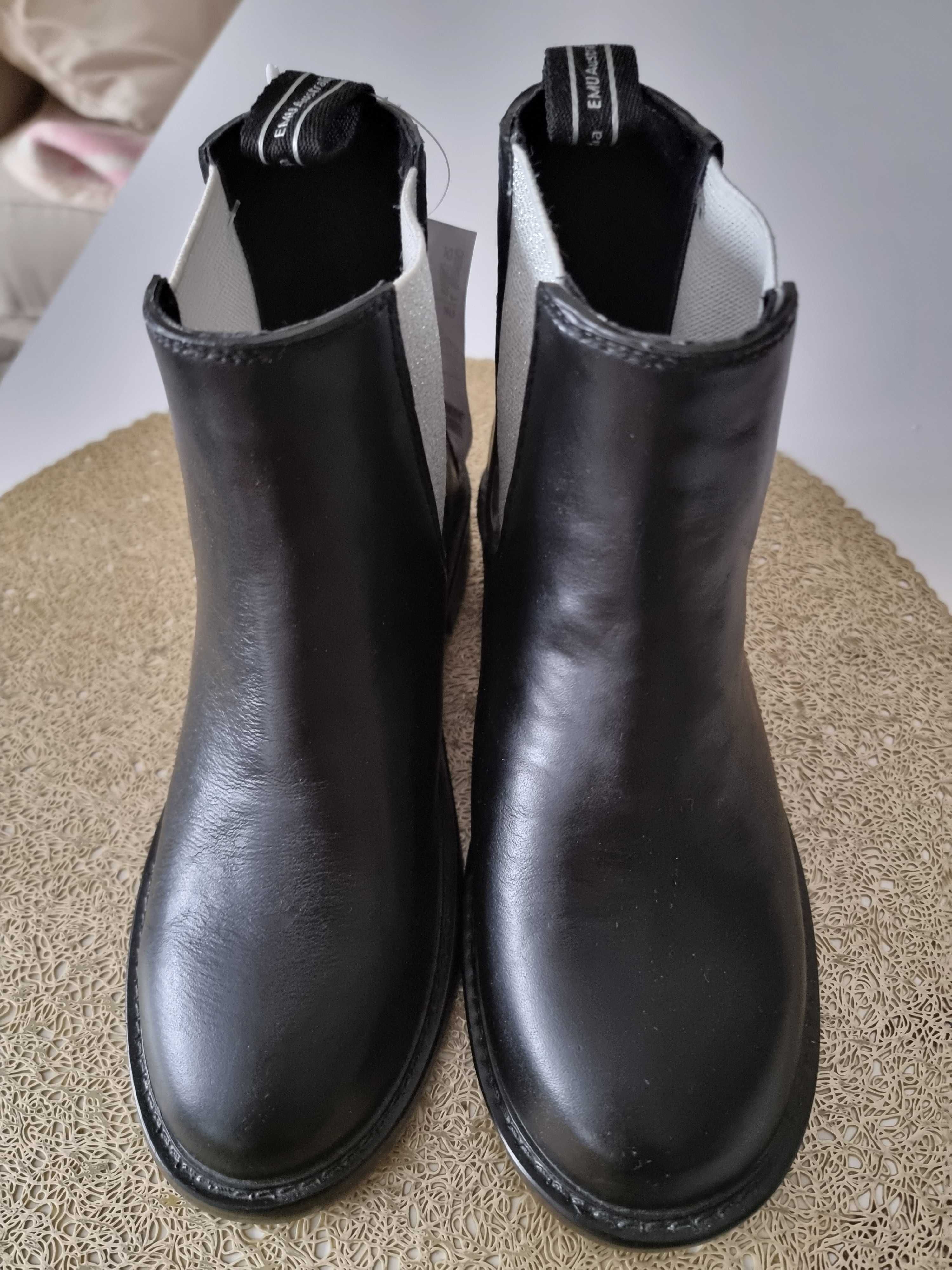 Sztyblety Botki Kozaczki trzewiki EMU AUSTRALIA waterproof rozm. 34