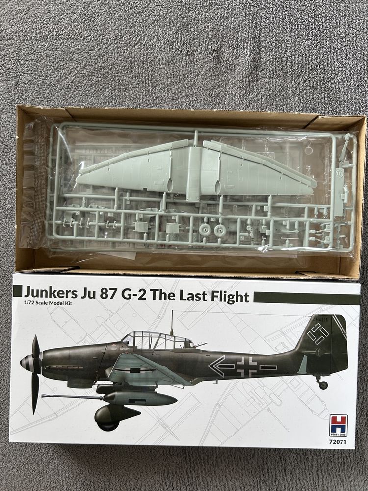 Samolot Junkers Ju 87 G-2 model do sklejania 72071 Hobby2000
