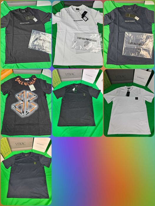 Koszulka męska emporio armani polo t-shirt ax nowość