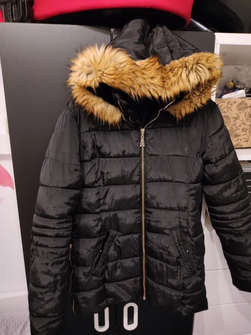 Zimowa kurtka / płaszcz rozmiar S
