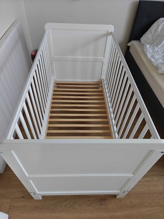 Łóżeczko dziecięce super stan woodies. Materac gratis.