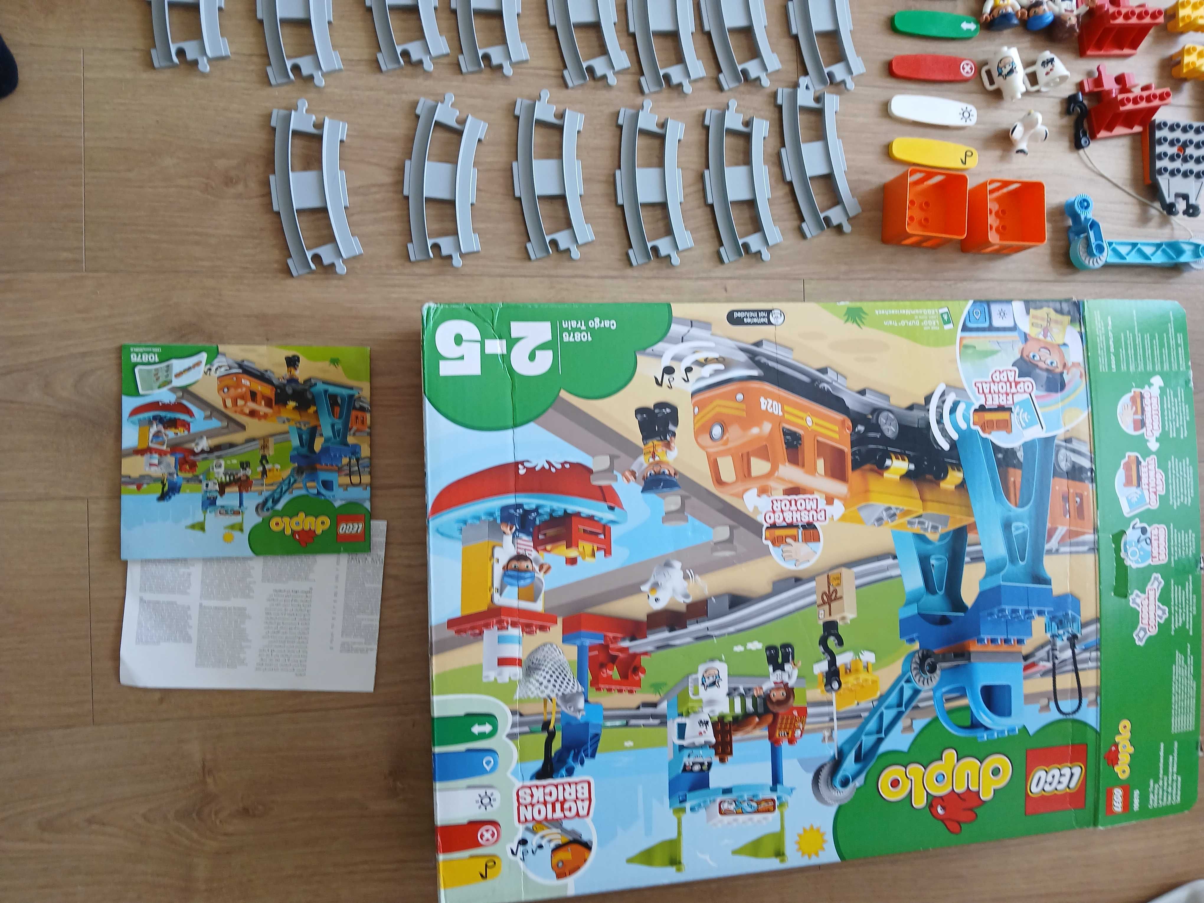 Lego 10876 duplo pociągu towarowy
