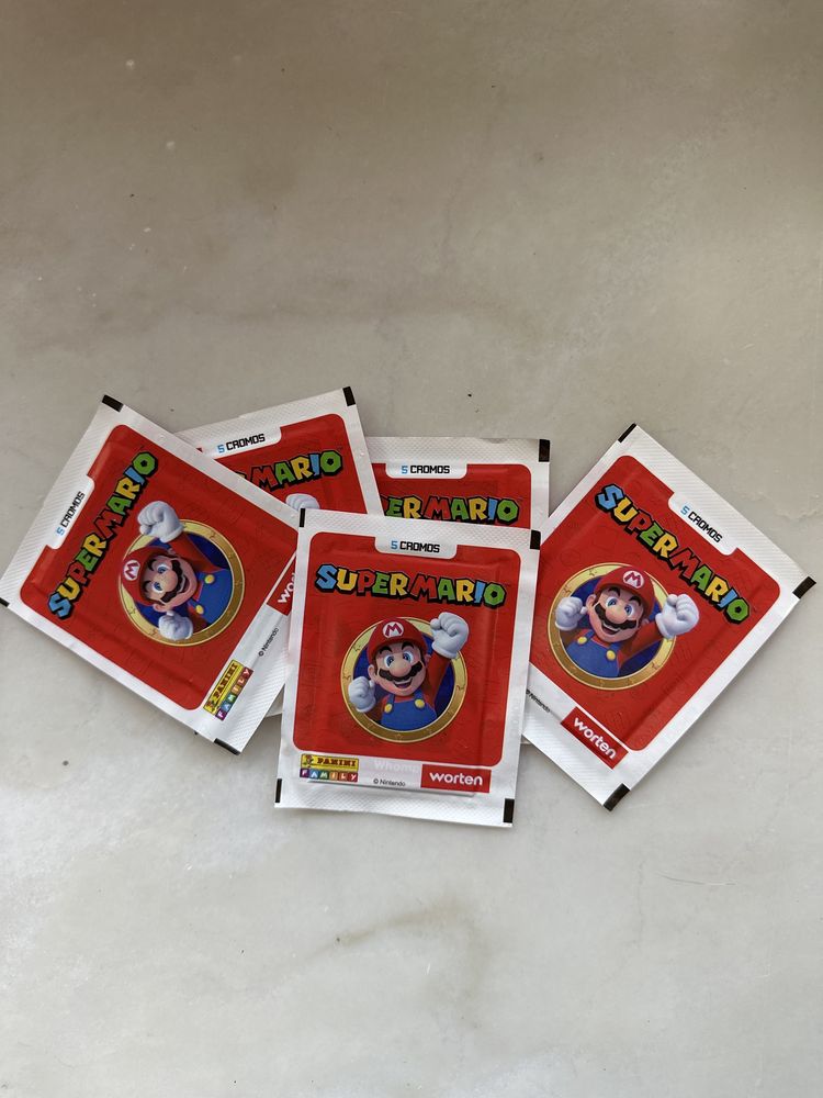 Super Mário cromos (lote)