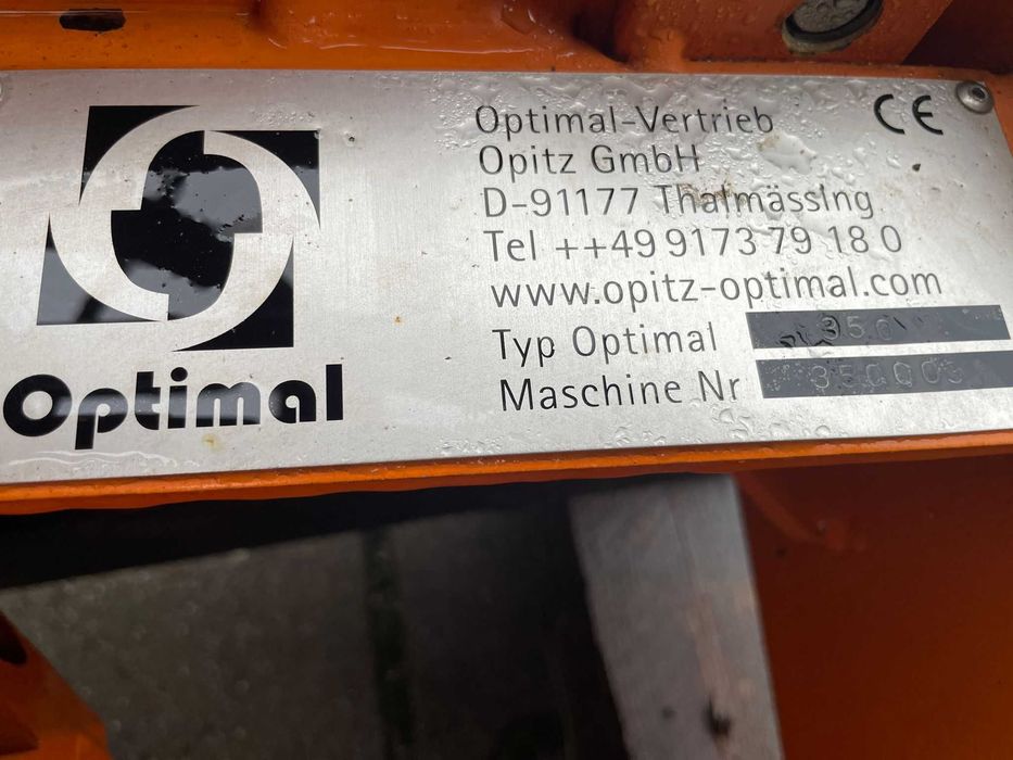 Przesadzarka do drzew firmy Optimal 350