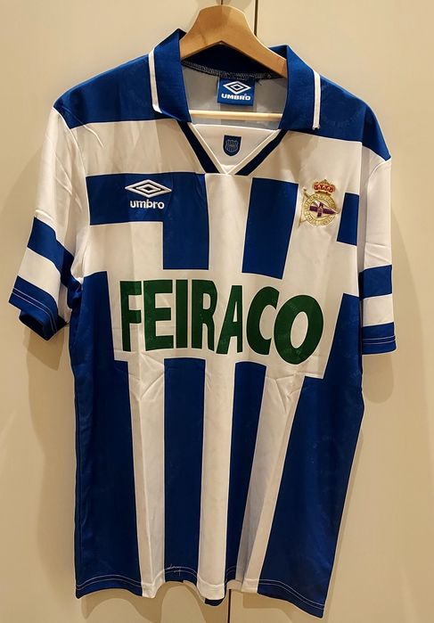 Camisola retro Deportivo Coruña XL