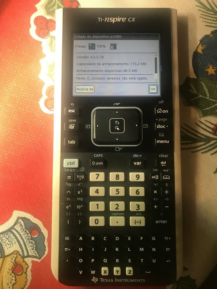 Calculadora Texas TI nspire CX