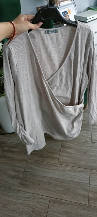 Bluzka ciążowa prążek r50/54