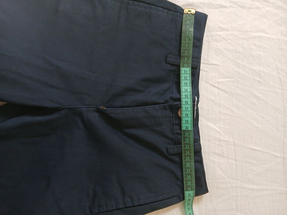 Штани шкільні джинсового крою на хлопчика 7-8 р