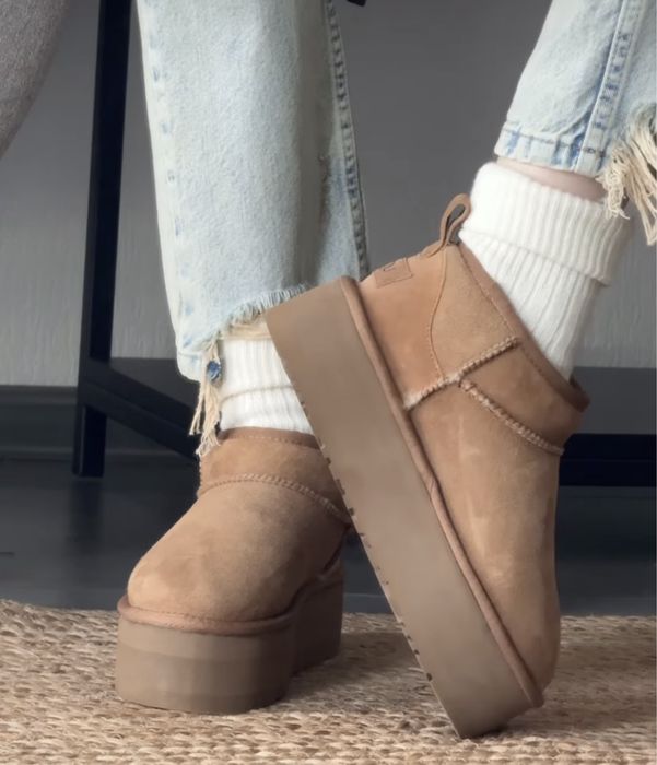 Шкарпетки з підворотом,високі,жіночі,теплі,хутро вівці