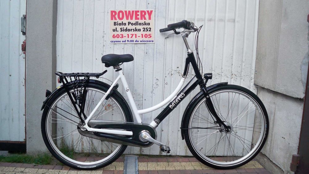 BATAVUS Flying  rama 56 cm Aluminiowa  Prądnica Nexus 7  koła 28