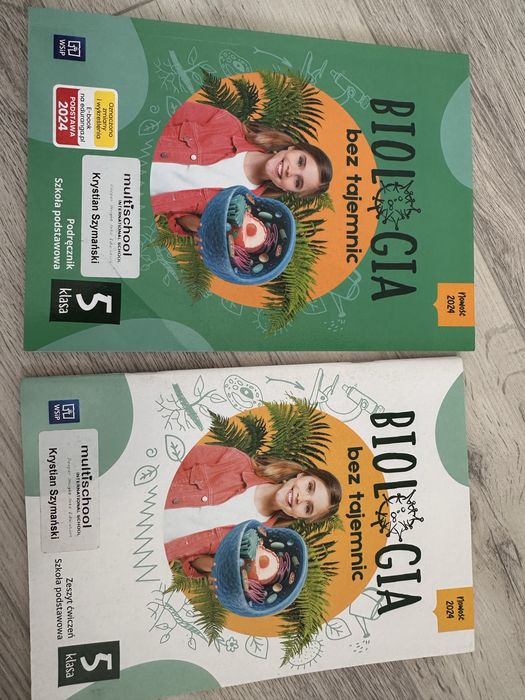 Biologia bez tajemnic podrecznik i zeszyt cwiczen klasa 5
