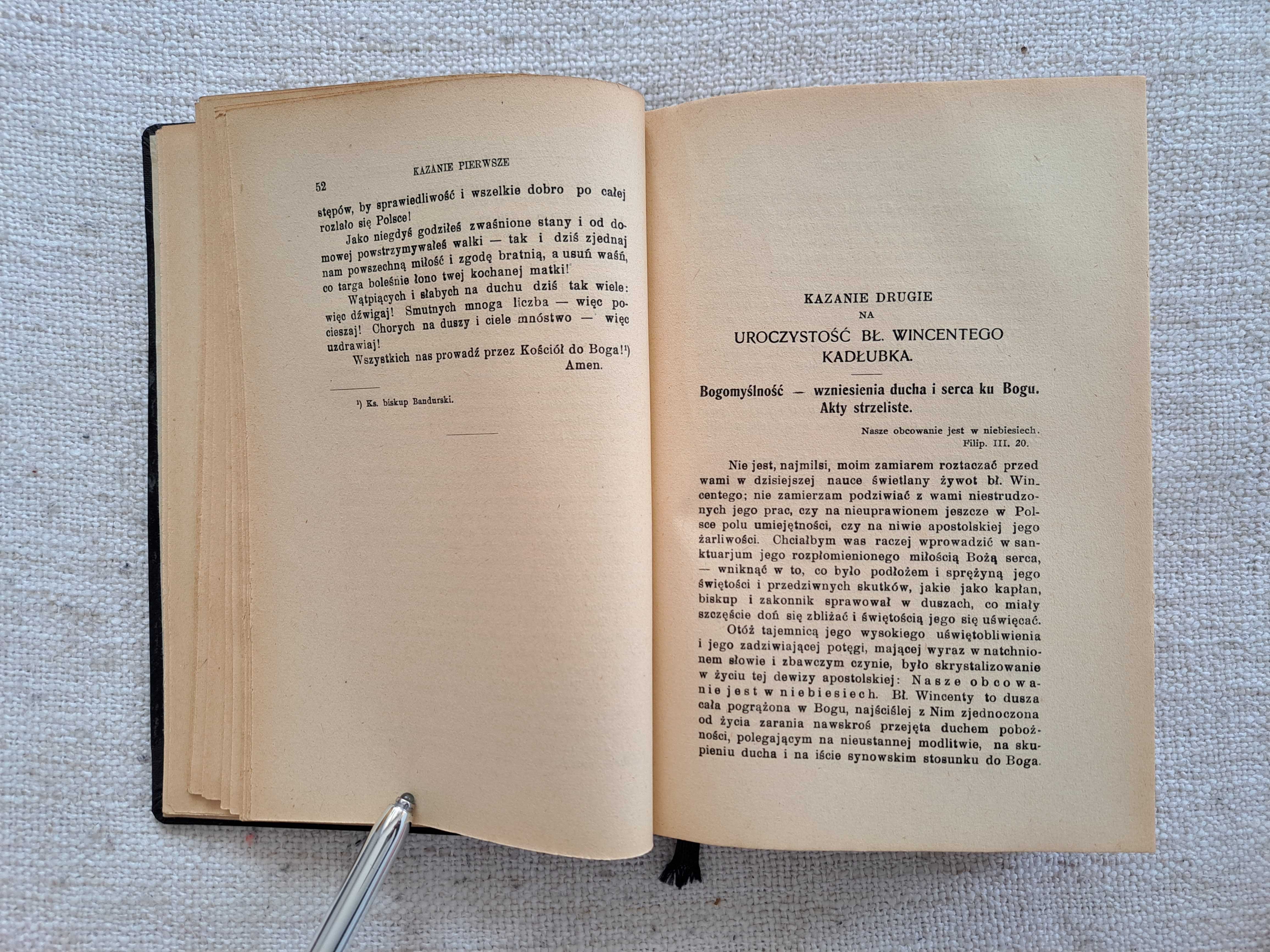 1920 rok. Kazania na uroczystości Polskich Świętych i Błogosławionych