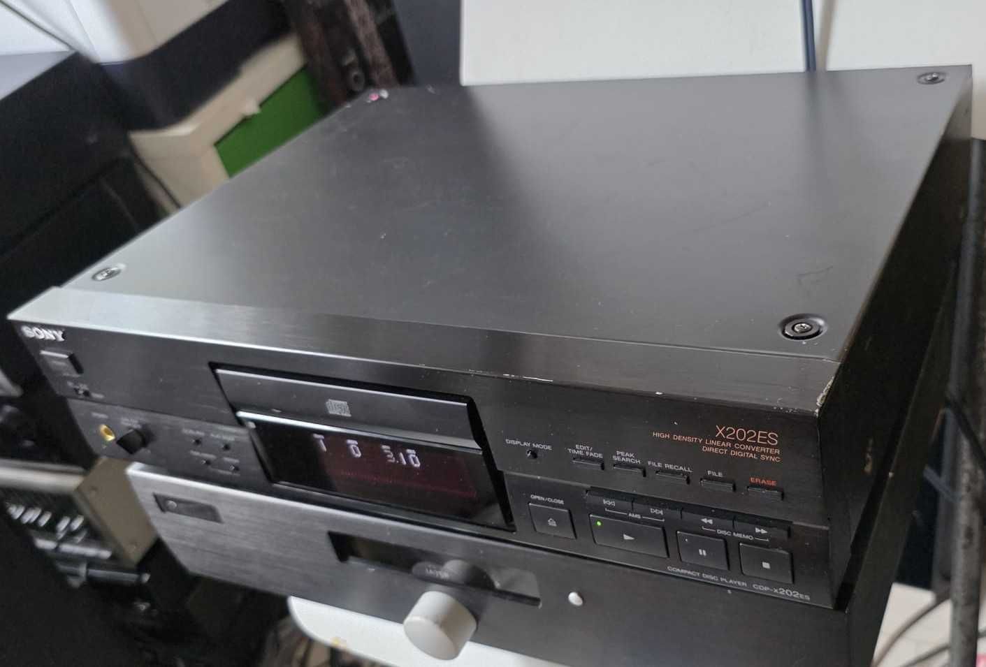 SONY X202ES świetny CD, mimo że to ES ma tani laser