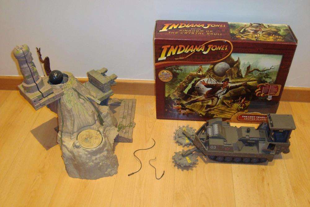 Indiana Jones Templo em caixa + Jungle Cutter