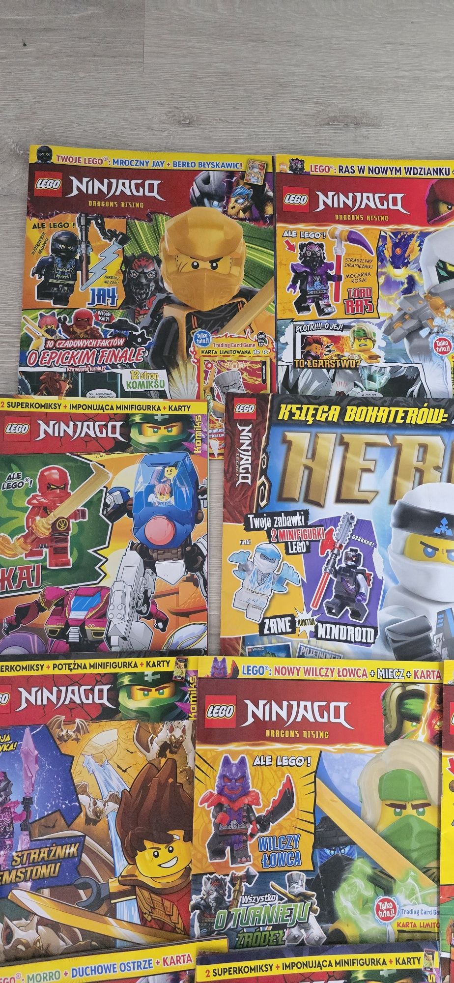 Lego ninjago książki komiksy