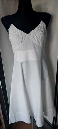 Sukienka biała codzienna/koktajlowa Reserved, roz. 36