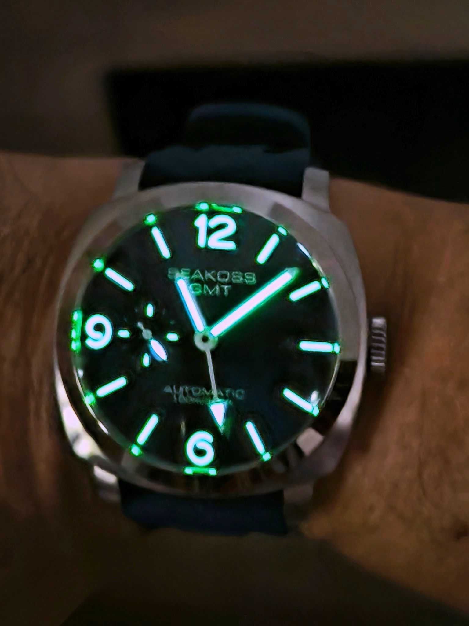 Zegarek automatyczny Seakoss GMT