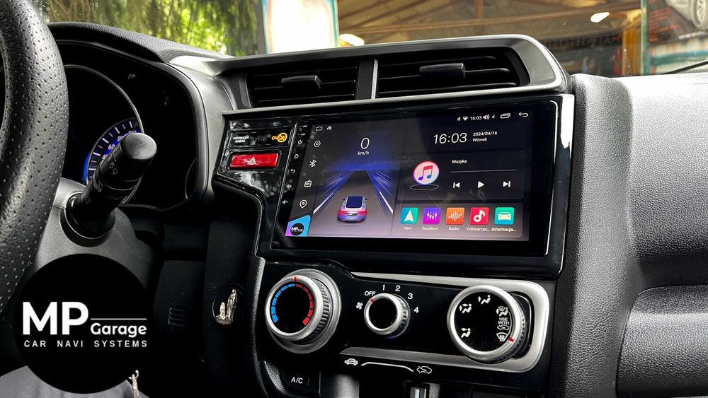 Radio Honda JAZZ / Fit 2013_2020 Android Qled+ CarPlay/AA 4G Montaż
