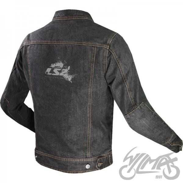Kurtka LS2 motocyklowa dżinsowa OAKY  man black, Rozmiary L XL XXL