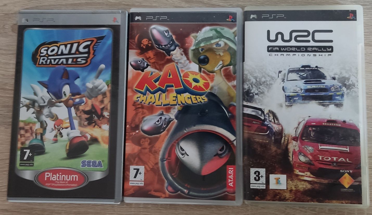 Gry i filmy na konsolę Sony PSP