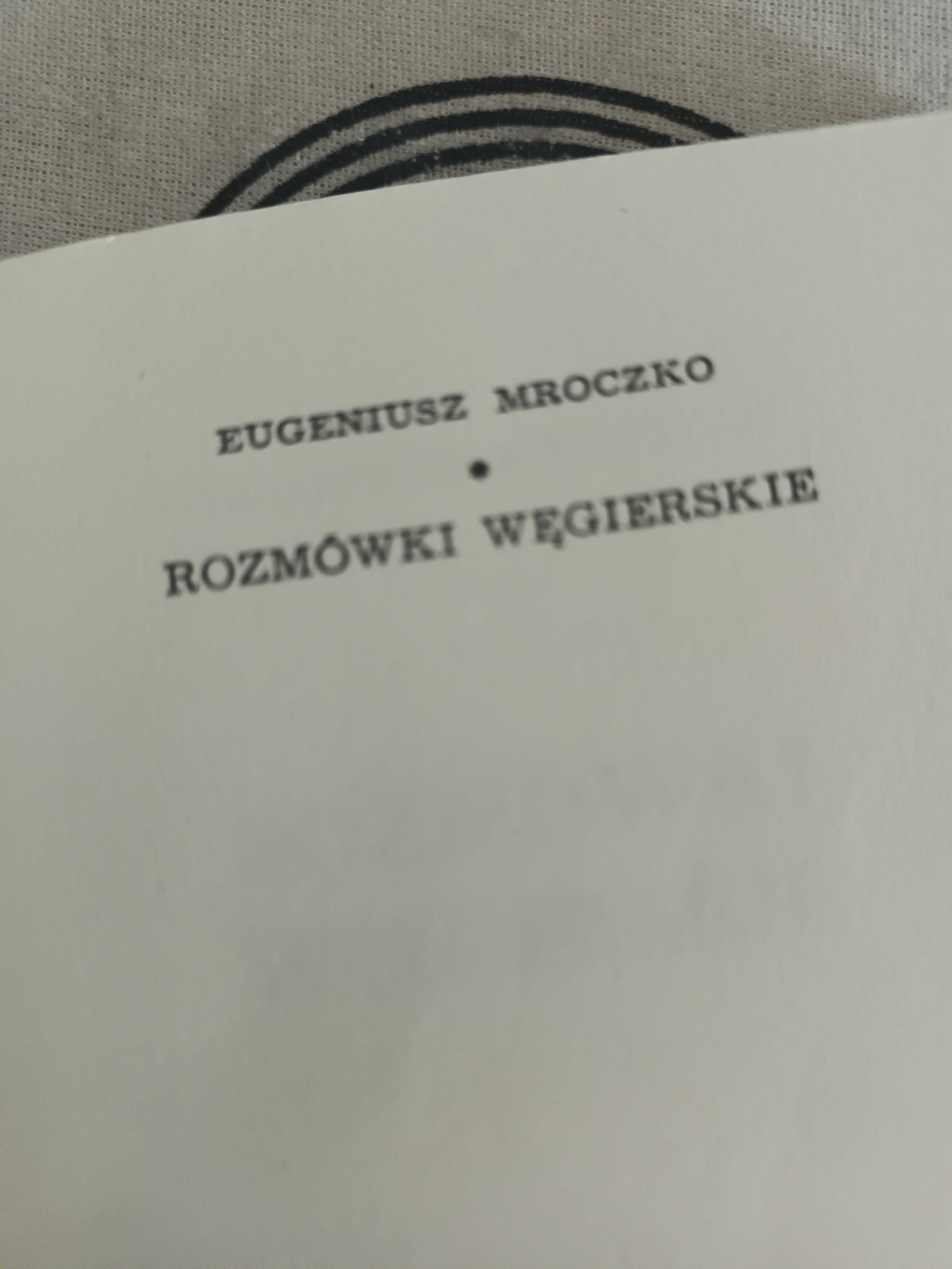 E.Mroczko, Rozmówki węgierskie 1958