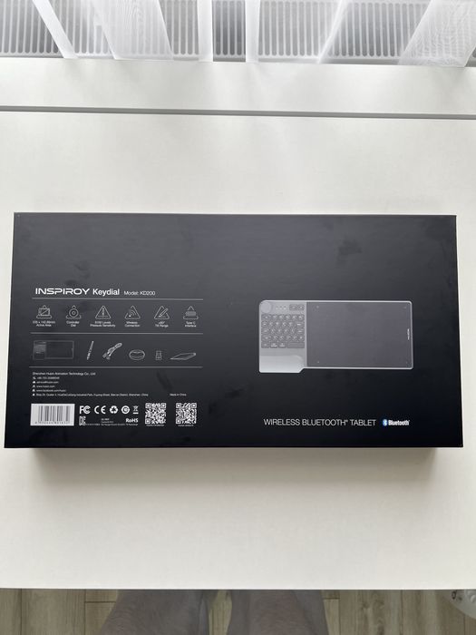 Графічний планшет Huion KD200 з клавіатурою