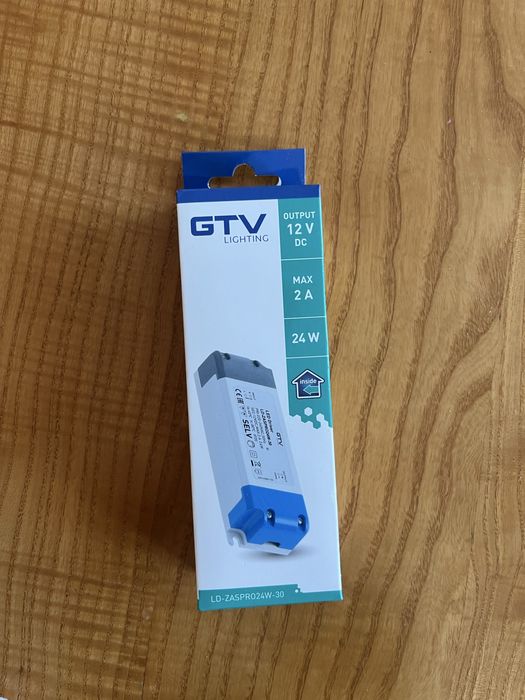 Zasilacz LED 24W max 2A GTV