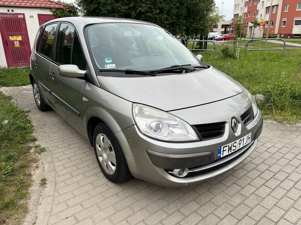 Renault Scenic lifting 2007r 1.5 dci ważne opłaty