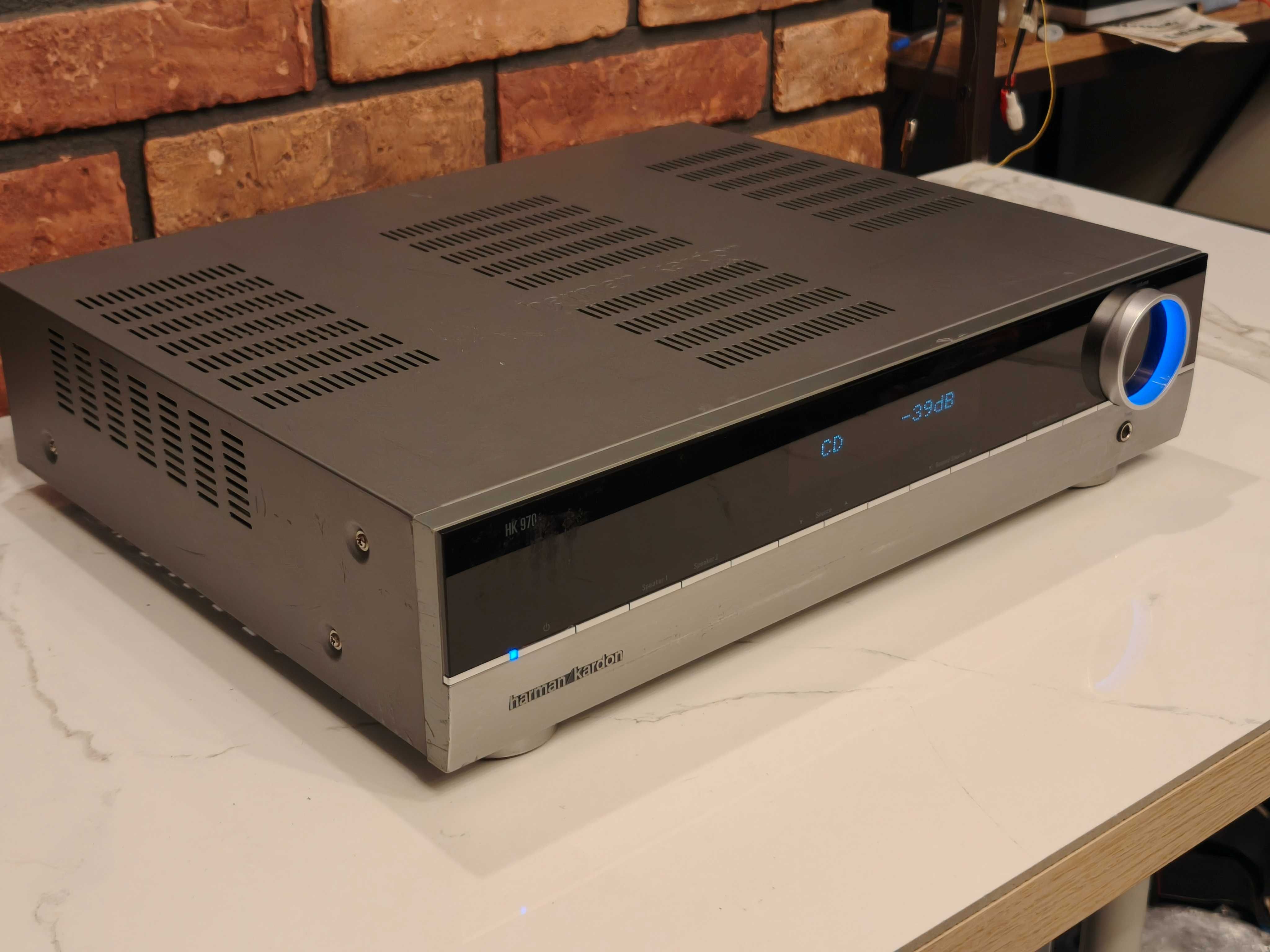 HARMAN KARDON HK 970 ! potężny wzmacniacz stereo