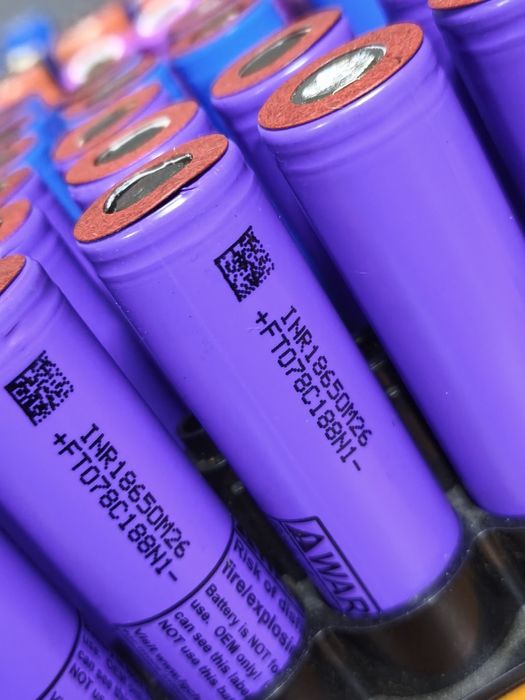 Акумулятор 18650 з розборки для Powerbank, ліхтариків, та інструменту