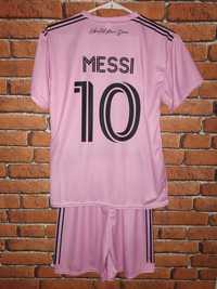 Strój piłkarski dziecięcy Inter Miami Messi rozm. 158