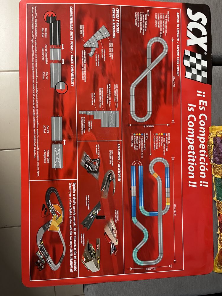 Pista Scalextric SCX