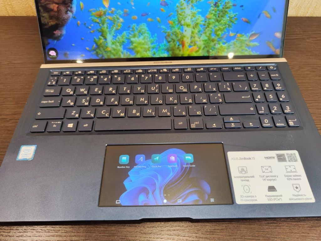 Преміальний металевий Asus UX534, i7, RAM 16gb, GTX 1650, SSD